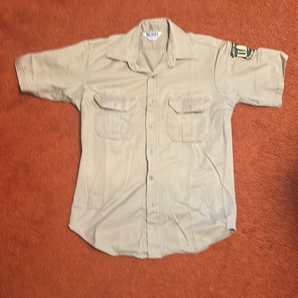 Vintage US forest service LION shirt (worn)